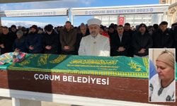 Eşi tarafından öldürülen  kadın toprağa verildi