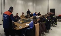 Barut Fabrikası’nda  arama kurtarma eğitimi