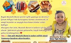 Haydi Çorum Mustafa Baran'a destek zamanı! Tüm Çorum bu kermese davetli