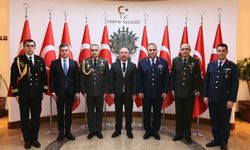 Azerbaycan Silahlı Kuvvetler Ataşesinden Vali Çalgan’a ziyaret