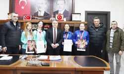 Göktürk’ün şampiyonları Demirkıran’ı ziyaret etti