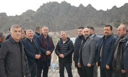 MHP’den yanan fabrika  için geçmiş olsun ziyareti