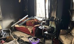 Çorum’da korkutan yangın: Genç kiracının evi küle döndü