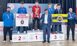 Çorumlu raketlerden 1 gümüş, 1 bronz madalya