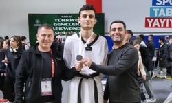 Tekvandocu Tugay Yolal Türkiye ikincisi