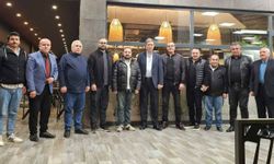 Salih Zeki Öztekin  gazetecilerle buluştu