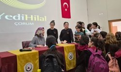 Çorum’da okur-yazar buluşmalarına yoğun ilgi