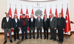 Vali Ali Çalgan, köy  muhtarlarını ağırladı