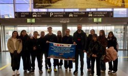 Ömer Derindere Fen  Lisesi heyeti Prag’da