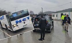 Çorum’da yolcu otobüsü ile cip çarpıştı: Faciadan dönüldü