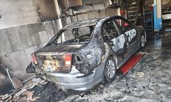 Tamir atölyesinde yangın :3 yaralı