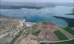 Koca barajdan geriye  işte bu görüntü kaldı !