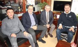 Çorum FK yönetiminden  ÇORUM HABER’e ziyaret