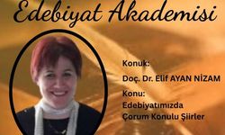 Edebiyat akademisi  söyleşisi yapılacak