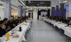 Mecitözü'nde muhtarlar iftarda bir araya geldi