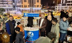 Ülkü Ocakları’ndan şehitler adına ikram