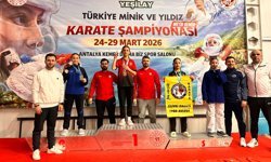 Karatecilerden 3 madalya daha