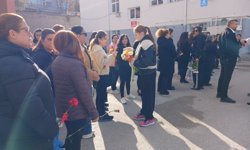 Çorum’da okul saldırılarının ardından dayanışma etkinliği