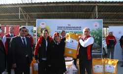 2.140 üreticiye tohum ve ayçiçeği tohumu dağıtıldı