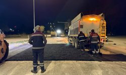 Gazi Caddesi’nde gece mesaisi