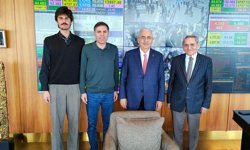 Sungurlu Gazetesi’nden Ahmet Ahlatcı’ya ziyaret