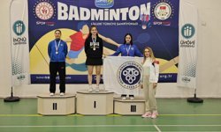 Çorumlu badmintoncu Türkiye ikincisi oldu