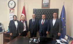 A Parti’den esnaf odası  başkanlarına kutlama