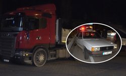 TIR ile otomobil çarpıştı: 3 yaralı