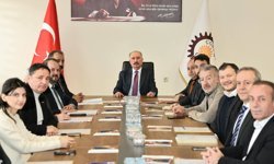 Çorum OSB yönetimi toplandı