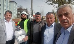 Çorum Sanayi Sitesi artık daha aydınlık