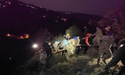 Mantar toplarken uçuruma düştü