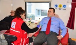 Emniyet Müdür Yardımcısı Bayrak’tan 30’ncu kan bağışı