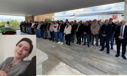 Genç kadına hüzünlü veda