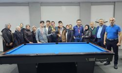 Otizmli öğrenciler bilardoda yarıştı