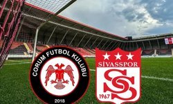 Çorum FK-Sivasspor maçının yayınlanacağı kanal belli oldu