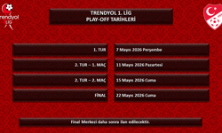 Play-off takvimi belli oldu