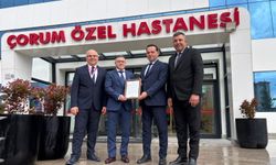 Özel Hastane’ye teşekkür