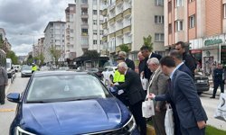 Çorum'da Trafik Haftası'nda öğrencilerle farkındalık oluşturuldu