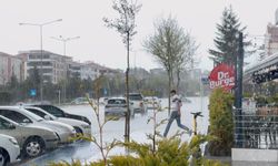 Sağanak ve dolu etkili oldu