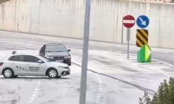 Yeni yapılan Laçin-Hamamözü yol ayrımı tehlike saçıyor
