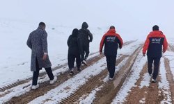 Kösedağ’da mahsur kalan 3 kişi...