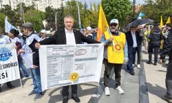 Çorum'da Yusuf Tekin pankart krizi!
