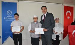 “Kur'an-ı Kerim'i Güzel Okuma” yarışmasında yarıştılar