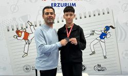 Final maçına çıkamayan Çorumlu tekvandocu Türkiye ikincisi