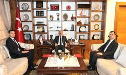 Kaymakamlardan Vali  Çalgan’a veda ziyareti