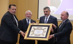 Bakan Mustafa Çiftçi’ye fahri hemşehrilik beratı