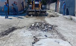 Sungurlu’da bozulan yol ve kaldırımlarda yoğun çalışma