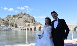 Osmancık'ın tarihi ve doğal  güzellikleri gelin ve damatların  “doğal stüdyosu” oldu