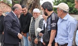 Vali Çalgan köyde  vatandaşla buluştu