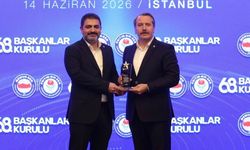 Çorum Eğitim-Bir-Sen’e  Yalçın’dan başarı plaketi